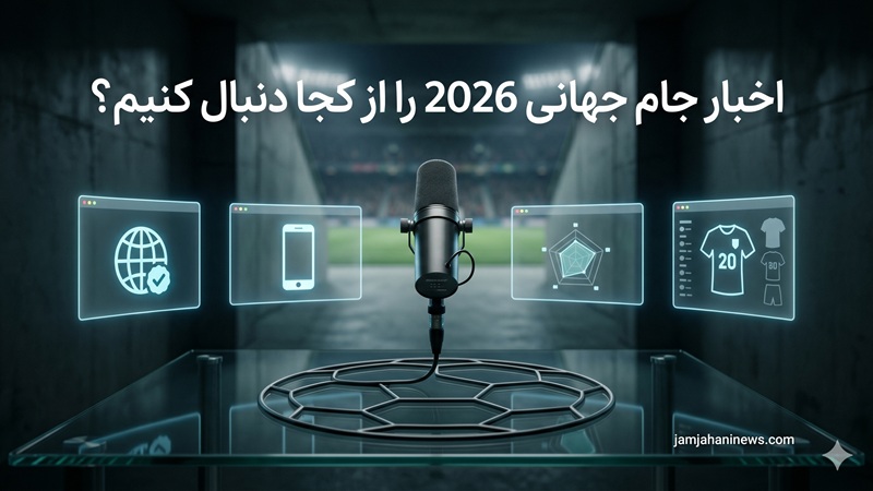 اخبار جام جهانی 2026 را از کجا دنبال کنیم؟