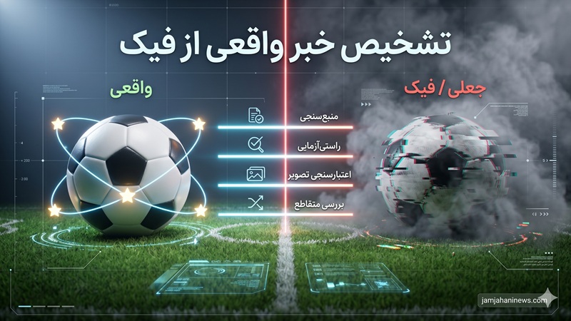 تشخیص خبر واقعی از فیک